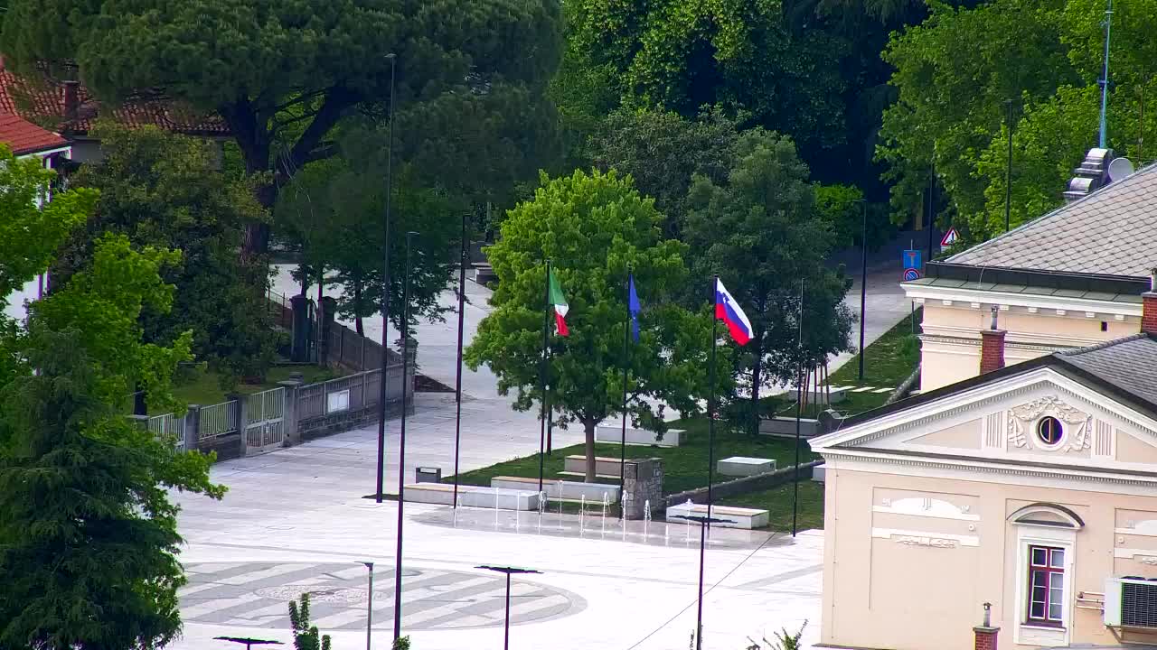 Nova Gorica et Gorizia : Vue Imprenable depuis le Monastère Franciscain de Kostanjevica