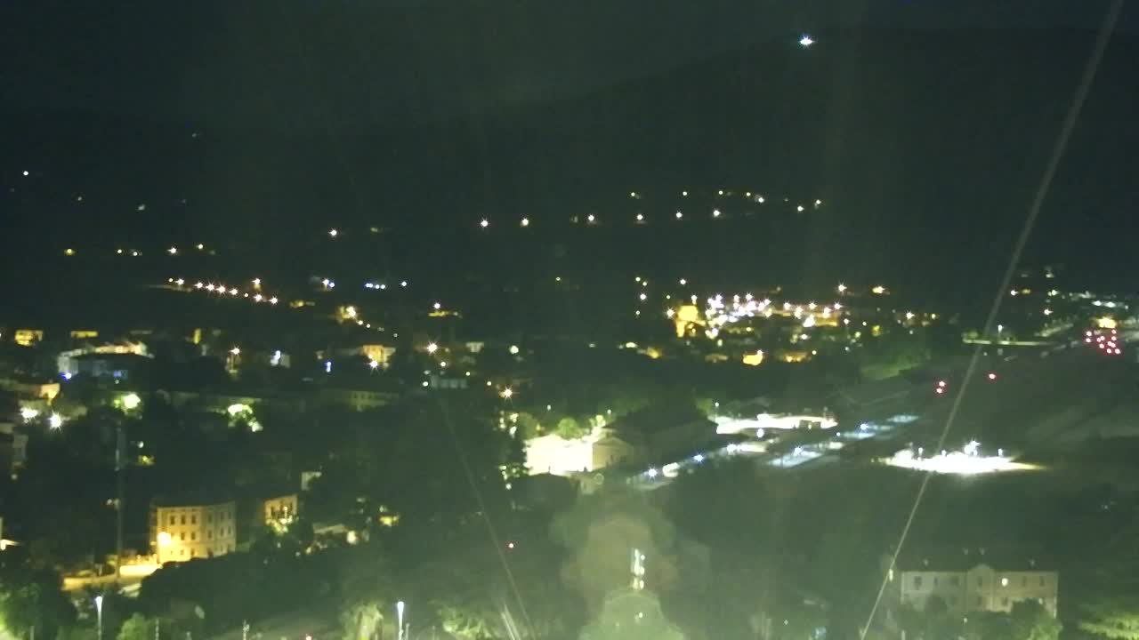 Nova Gorica in Gorica: Čudovit Razgled iz Frančiškanskega Samostana Kostanjevica