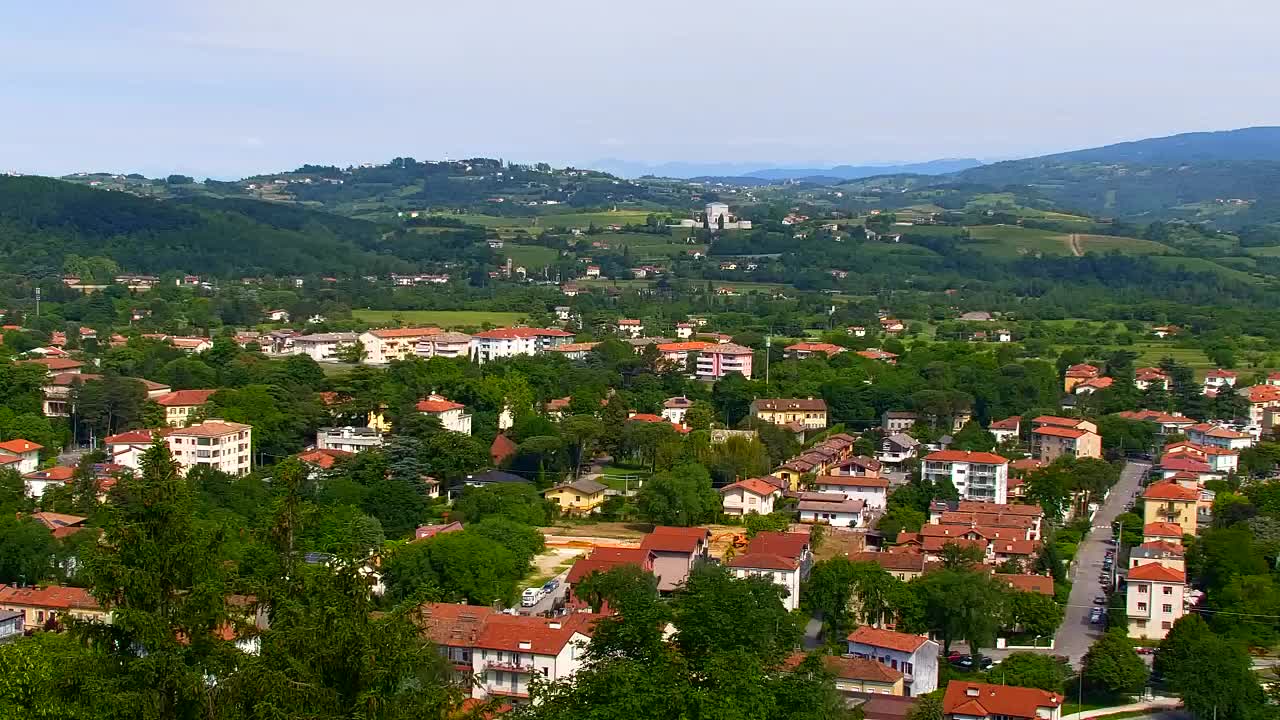 Nova Gorica et Gorizia : Vue Imprenable depuis le Monastère Franciscain de Kostanjevica