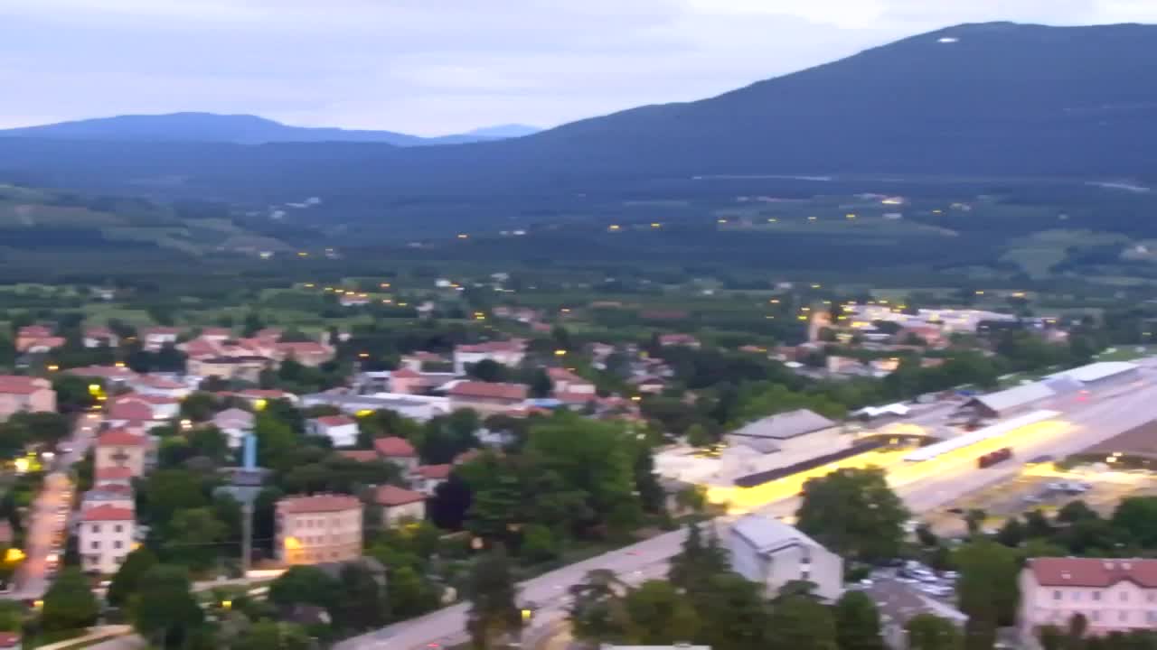 Nova Gorica et Gorizia : Vue Imprenable depuis le Monastère Franciscain de Kostanjevica