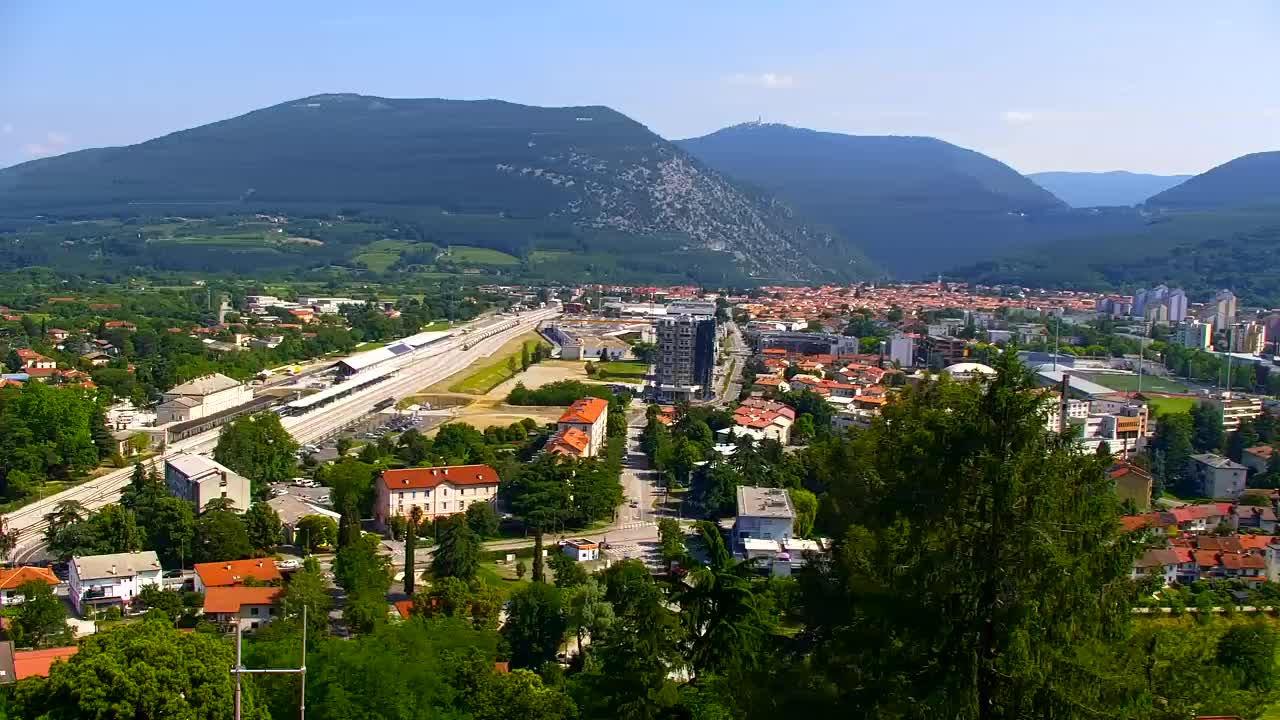Nova Gorica i Gorica: Prekrasan Pogled iz Franjevačkog Samostana Kostanjevica