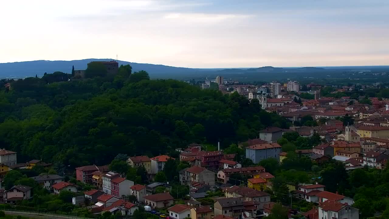Nova Gorica et Gorizia : Vue Imprenable depuis le Monastère Franciscain de Kostanjevica