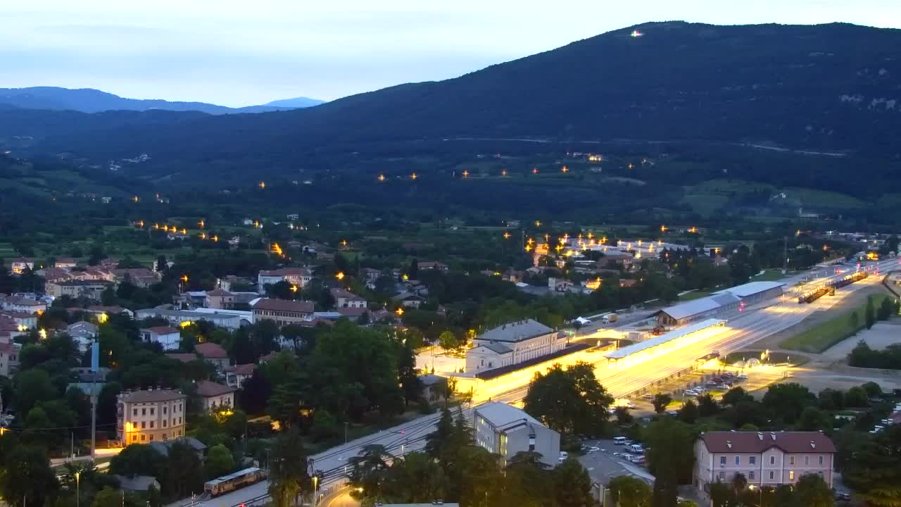 Nova Gorica in Gorica: Čudovit Razgled iz Frančiškanskega Samostana Kostanjevica