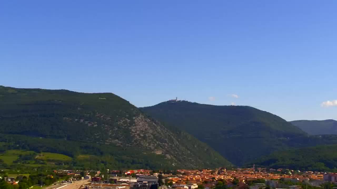 Nova Gorica i Gorica: Prekrasan Pogled iz Franjevačkog Samostana Kostanjevica