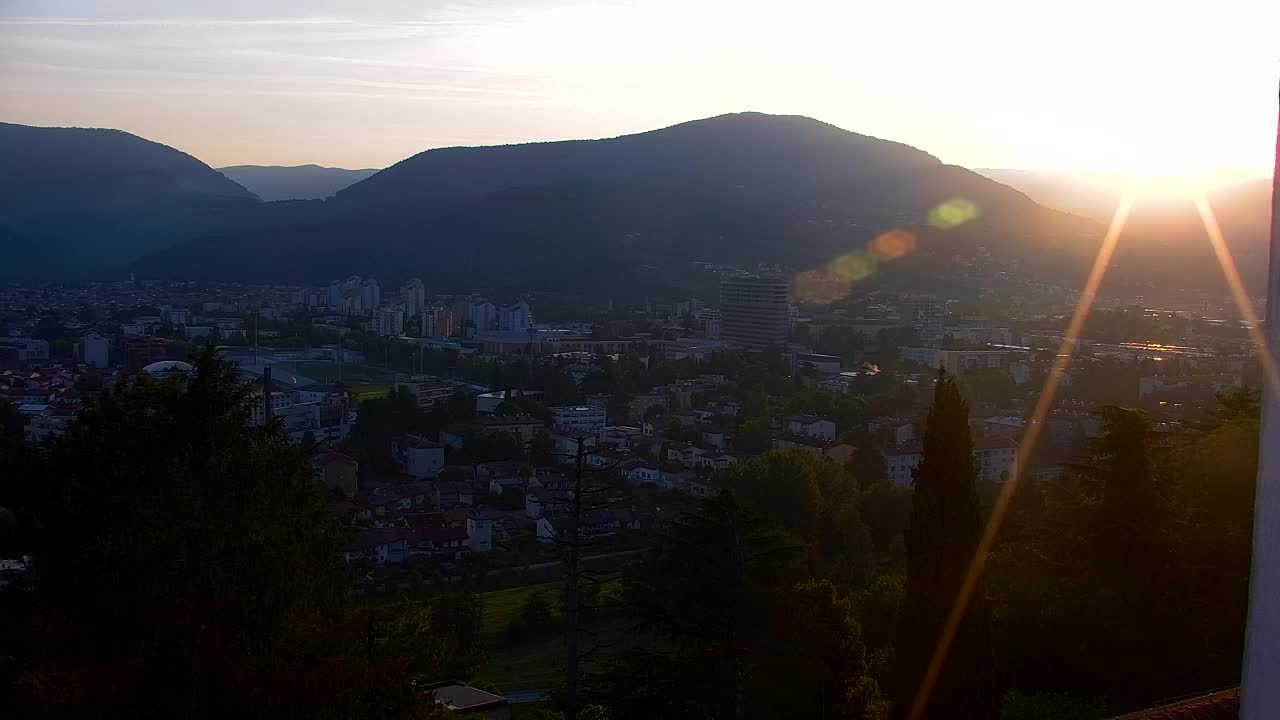 Nova Gorica et Gorizia : Vue Imprenable depuis le Monastère Franciscain de Kostanjevica