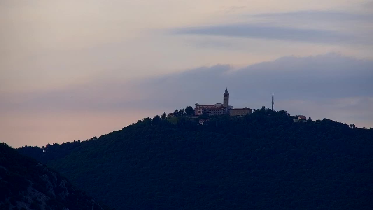 Nova Gorica et Gorizia : Vue Imprenable depuis le Monastère Franciscain de Kostanjevica