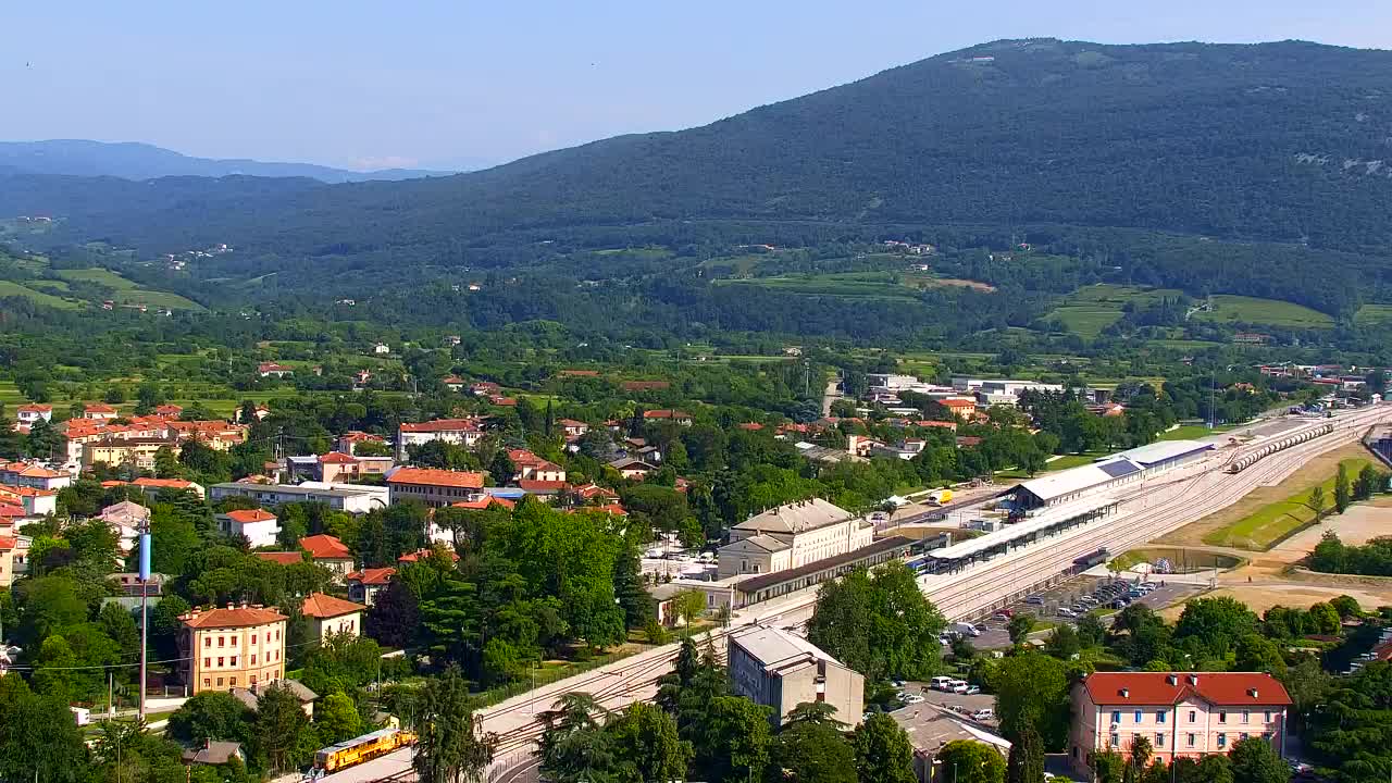 Nova Gorica i Gorica: Prekrasan Pogled iz Franjevačkog Samostana Kostanjevica
