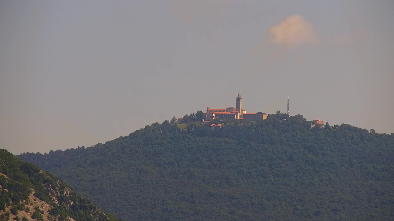 Nova Gorica in Gorica: Čudovit Razgled iz Frančiškanskega Samostana Kostanjevica