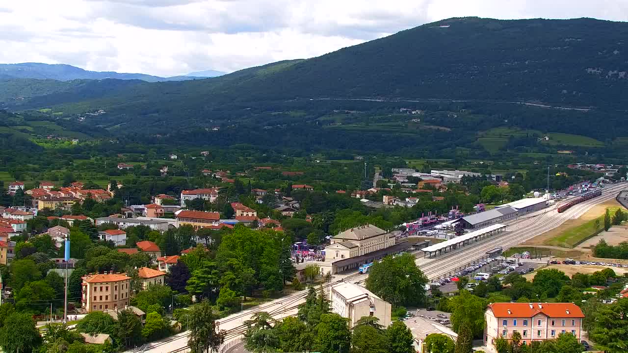 Nova Gorica in Gorica: Čudovit Razgled iz Frančiškanskega Samostana Kostanjevica