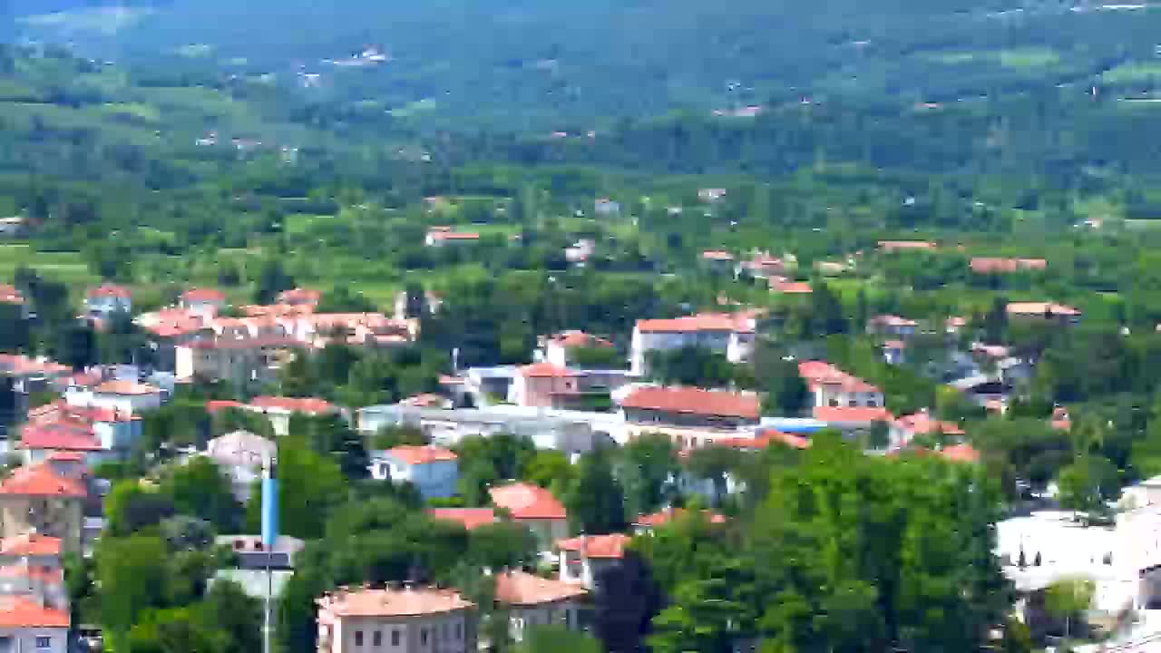 Nova Gorica i Gorica: Prekrasan Pogled iz Franjevačkog Samostana Kostanjevica