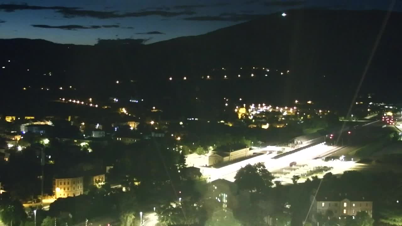 Nova Gorica et Gorizia : Vue Imprenable depuis le Monastère Franciscain de Kostanjevica