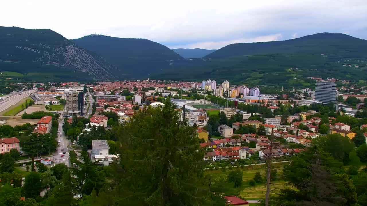 Nova Gorica und Görz: Atemberaubende Aussicht vom Franziskanerkloster Kostanjevica