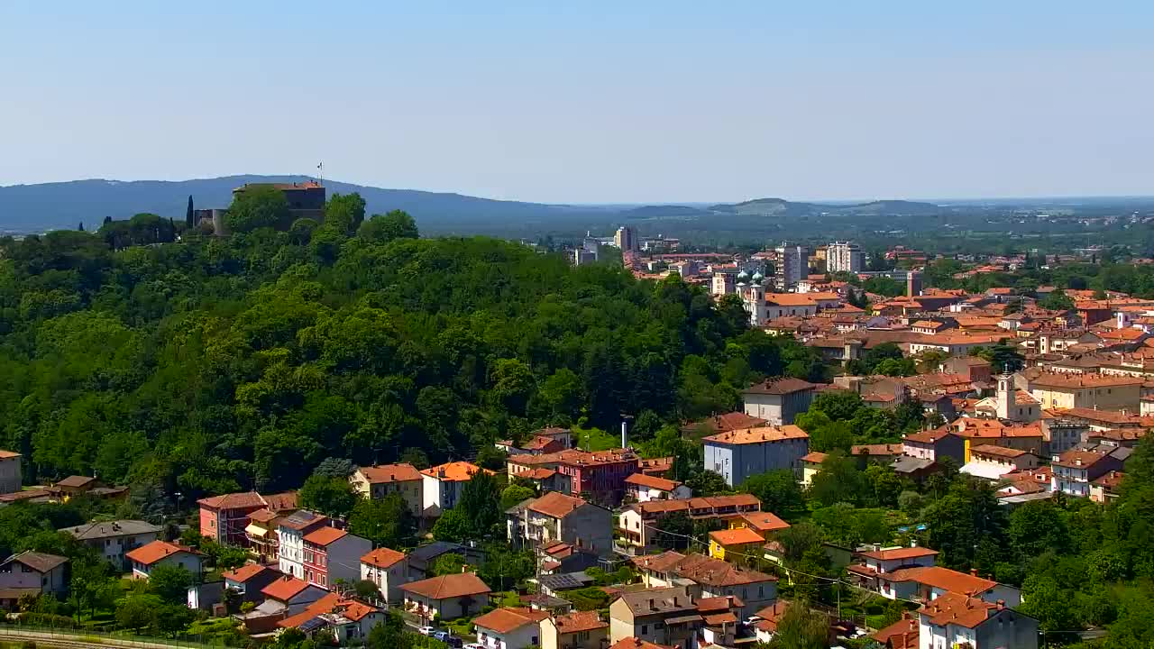 Nova Gorica in Gorica: Čudovit Razgled iz Frančiškanskega Samostana Kostanjevica