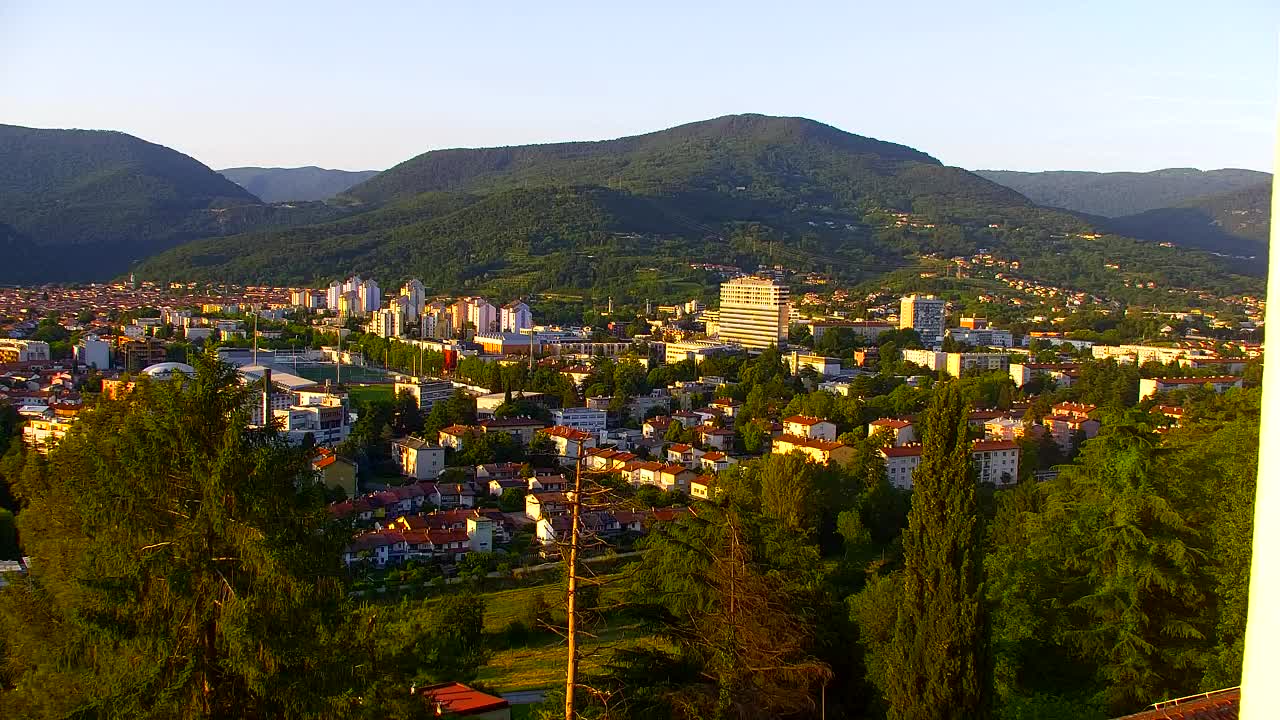 Nova Gorica et Gorizia : Vue Imprenable depuis le Monastère Franciscain de Kostanjevica