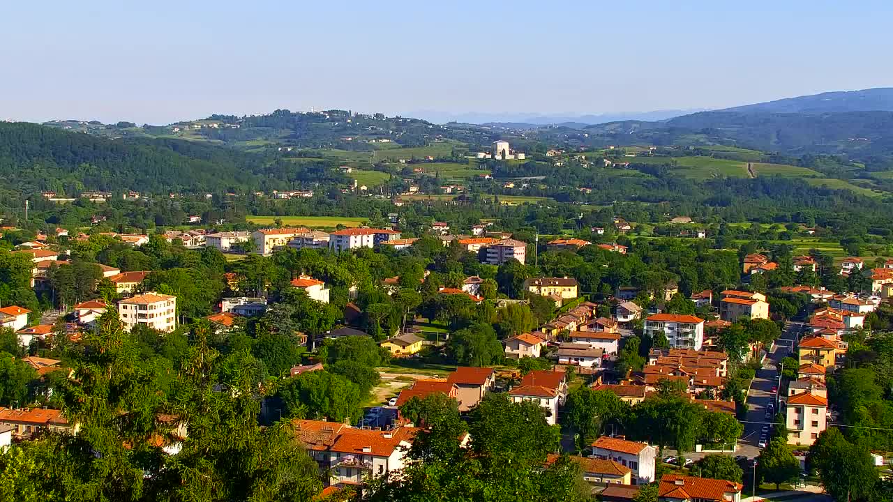 Nova Gorica und Görz: Atemberaubende Aussicht vom Franziskanerkloster Kostanjevica