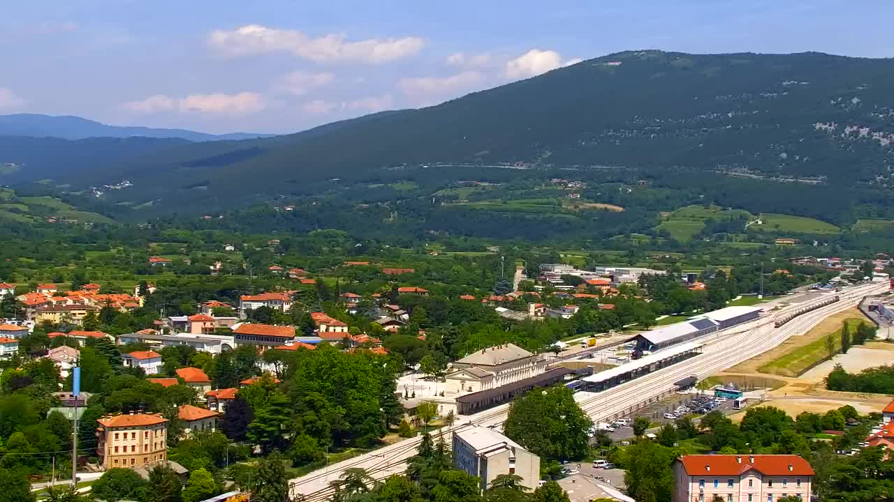 Nova Gorica i Gorica: Prekrasan Pogled iz Franjevačkog Samostana Kostanjevica