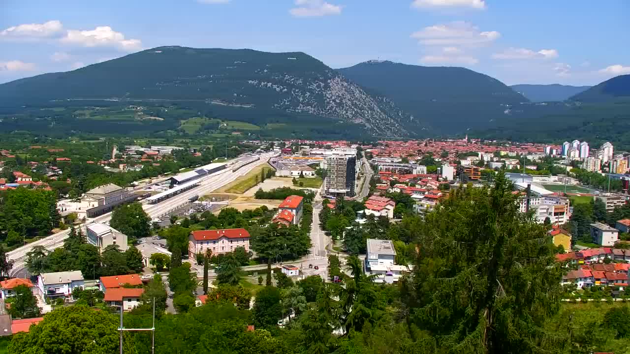 Nova Gorica i Gorica: Prekrasan Pogled iz Franjevačkog Samostana Kostanjevica