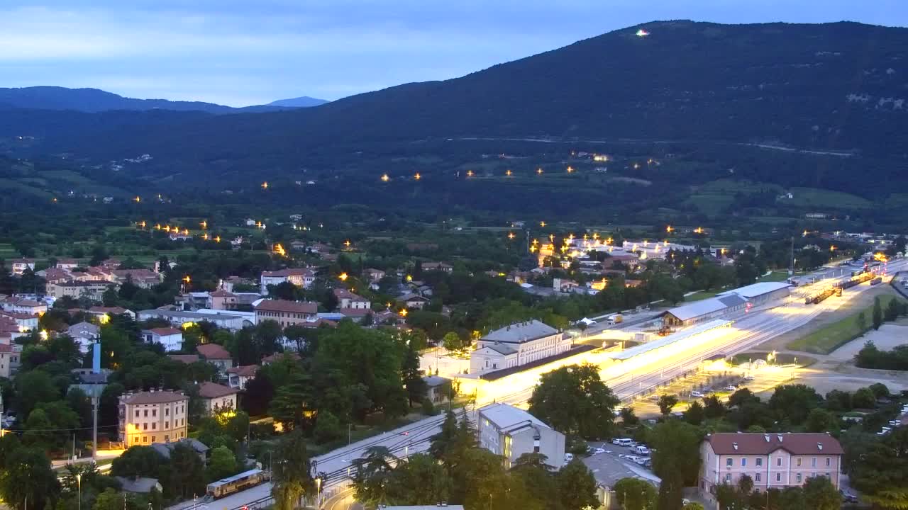 Nova Gorica in Gorica: Čudovit Razgled iz Frančiškanskega Samostana Kostanjevica
