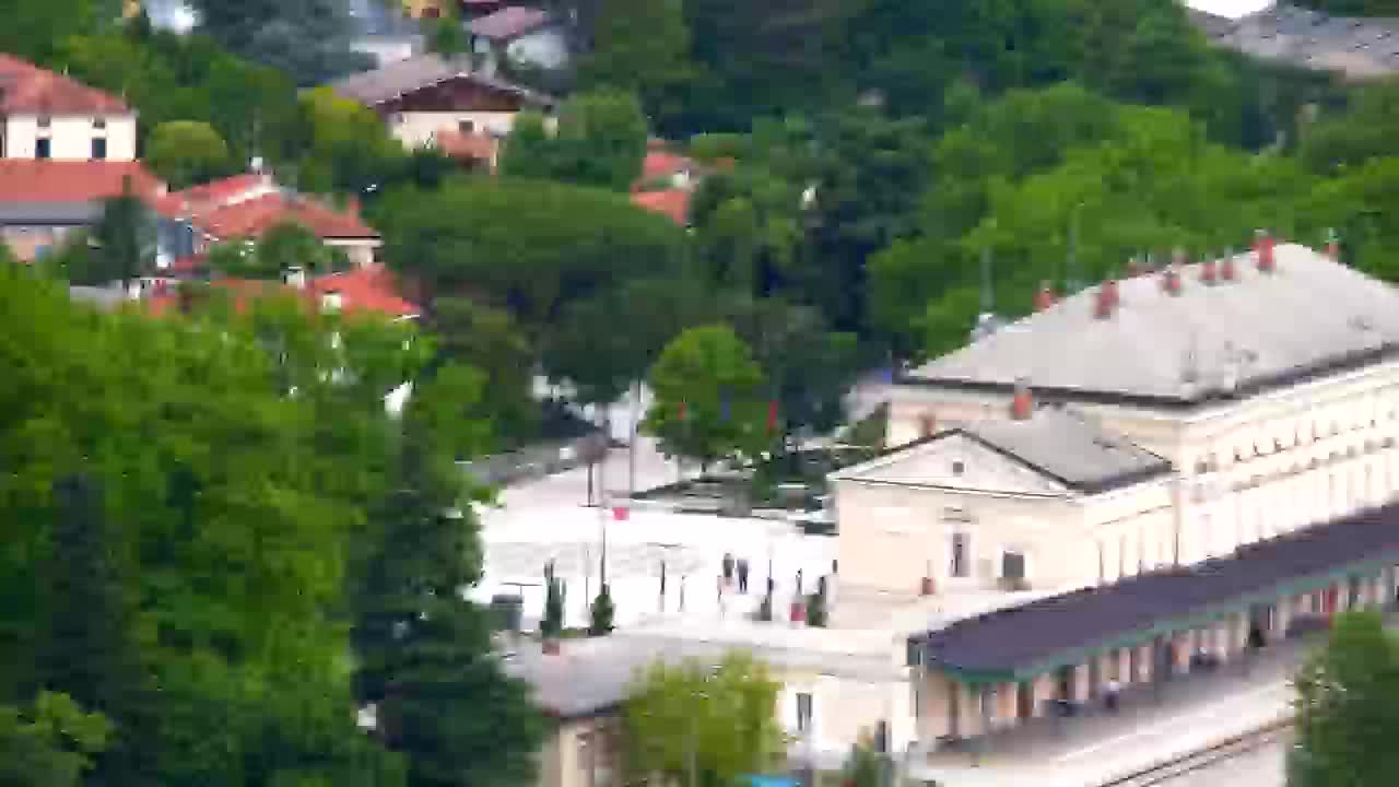 Nova Gorica i Gorica: Prekrasan Pogled iz Franjevačkog Samostana Kostanjevica