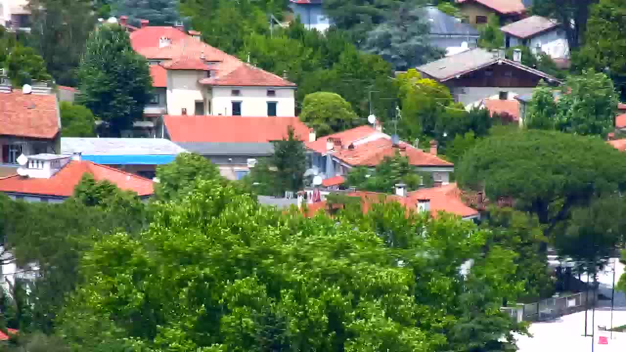 Nova Gorica i Gorica: Prekrasan Pogled iz Franjevačkog Samostana Kostanjevica
