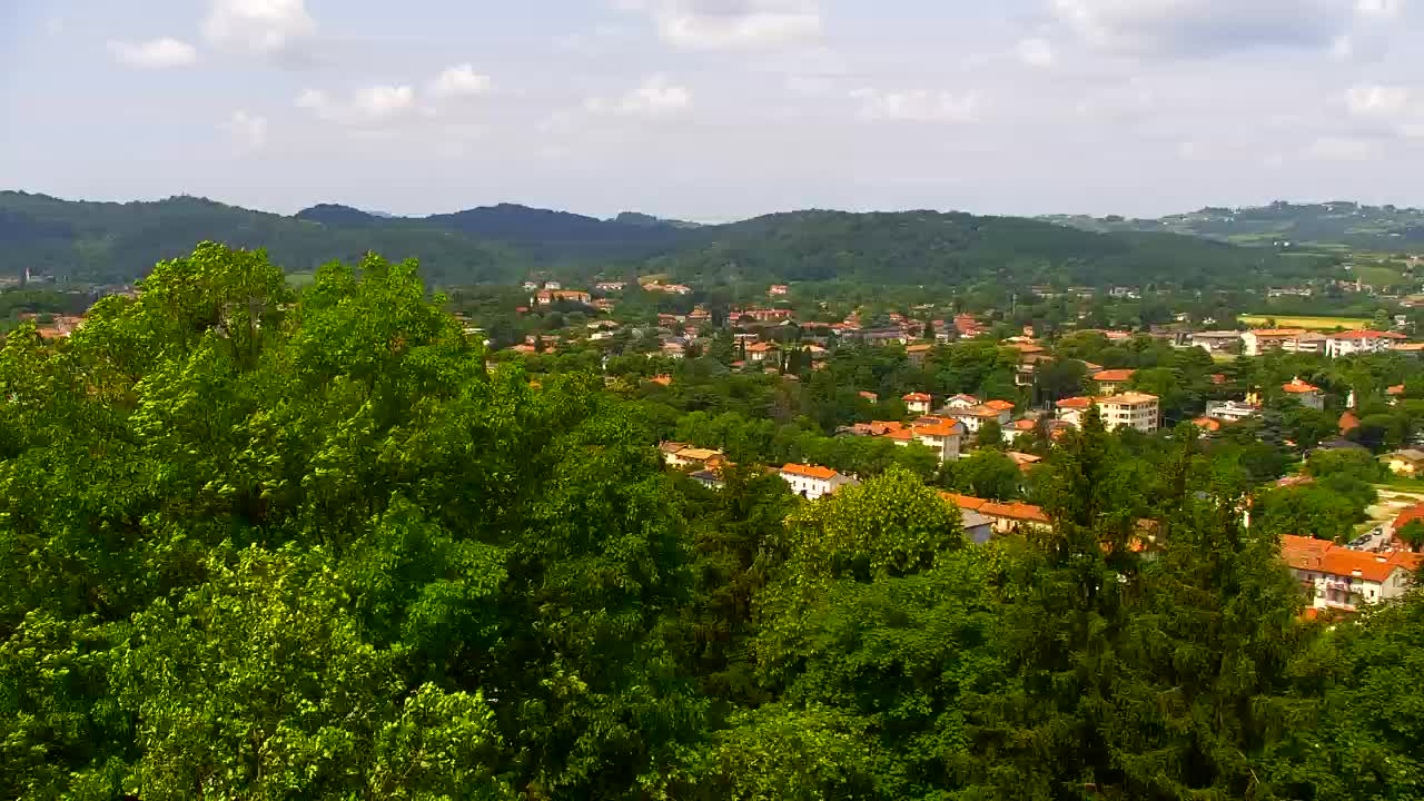 Nova Gorica in Gorica: Čudovit Razgled iz Frančiškanskega Samostana Kostanjevica