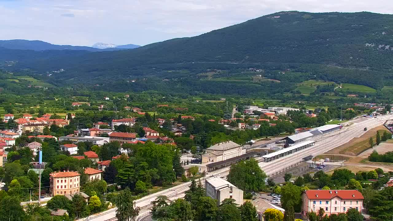 Nova Gorica in Gorica: Čudovit Razgled iz Frančiškanskega Samostana Kostanjevica