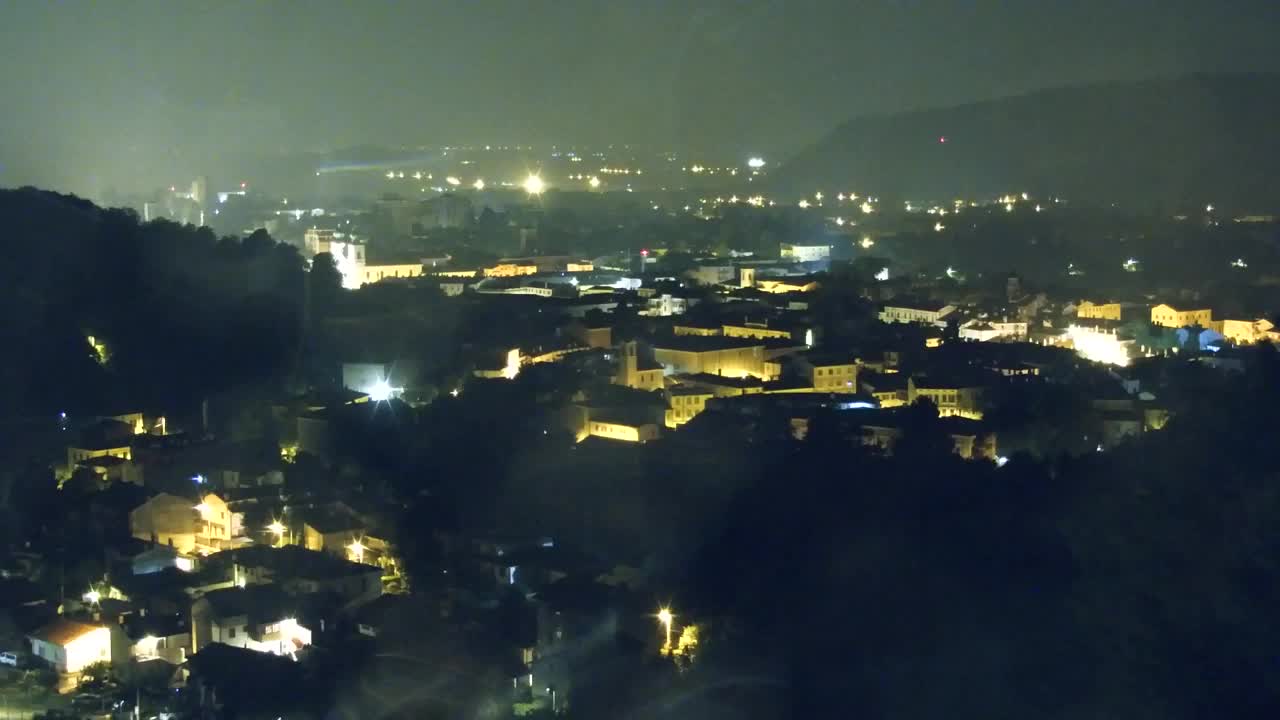 Nova Gorica in Gorica: Čudovit Razgled iz Frančiškanskega Samostana Kostanjevica
