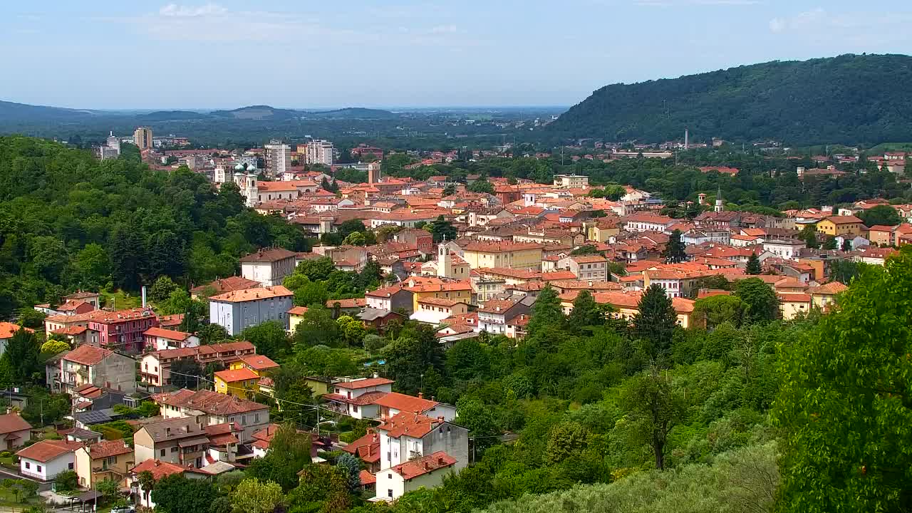 Nova Gorica in Gorica: Čudovit Razgled iz Frančiškanskega Samostana Kostanjevica
