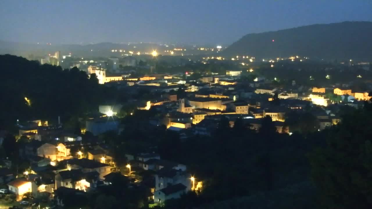Nova Gorica y Gorizia: Impresionantes Vistas desde el Monasterio Franciscano de Kostanjevica