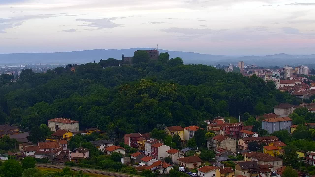 Nova Gorica et Gorizia : Vue Imprenable depuis le Monastère Franciscain de Kostanjevica