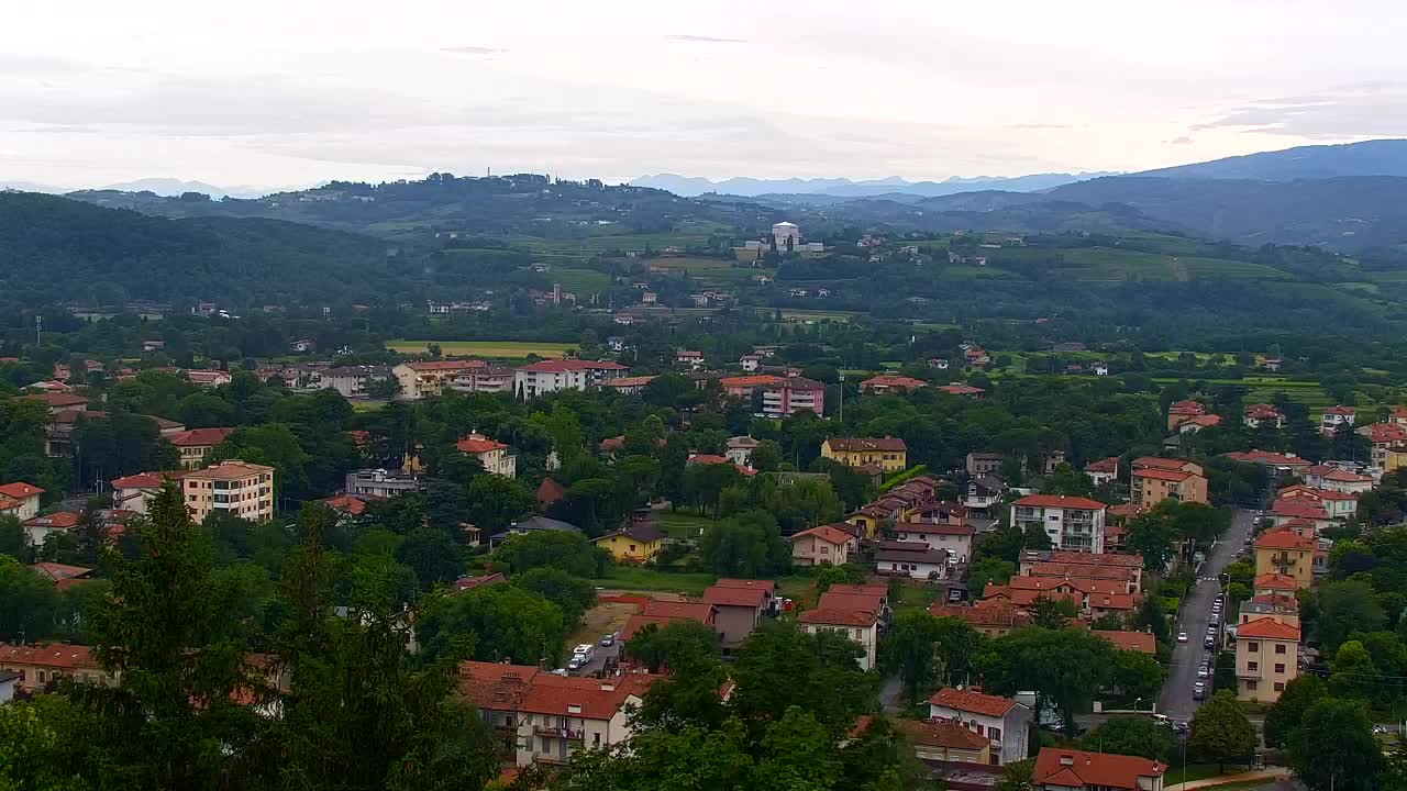 Nova Gorica et Gorizia : Vue Imprenable depuis le Monastère Franciscain de Kostanjevica