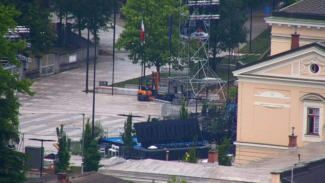 Nova Gorica i Gorica: Prekrasan Pogled iz Franjevačkog Samostana Kostanjevica