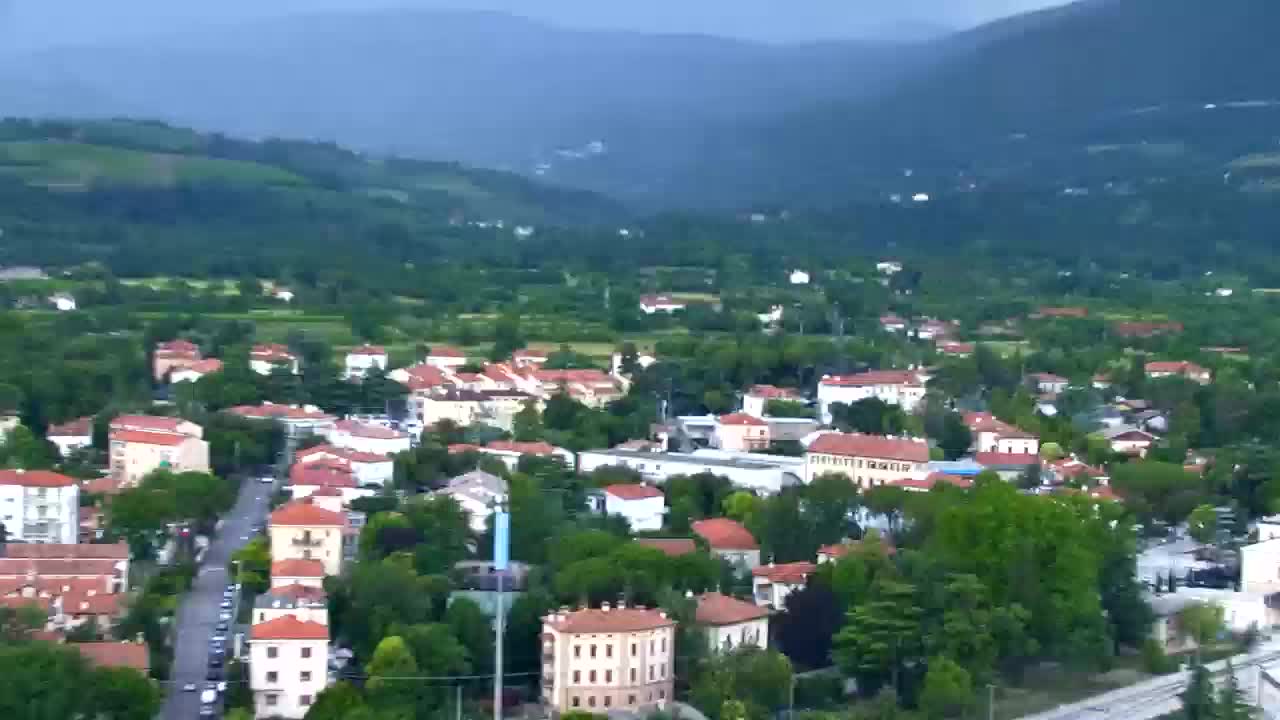 Nova Gorica et Gorizia : Vue Imprenable depuis le Monastère Franciscain de Kostanjevica