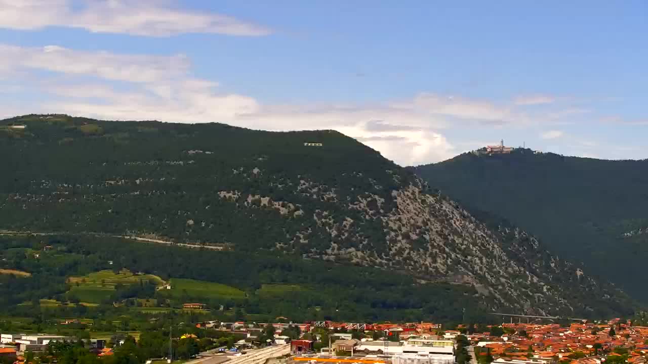 Nova Gorica et Gorizia : Vue Imprenable depuis le Monastère Franciscain de Kostanjevica