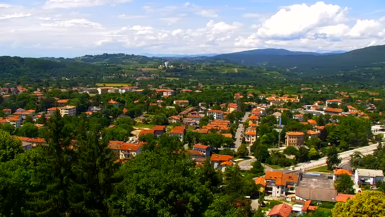 Nova Gorica in Gorica: Čudovit Razgled iz Frančiškanskega Samostana Kostanjevica