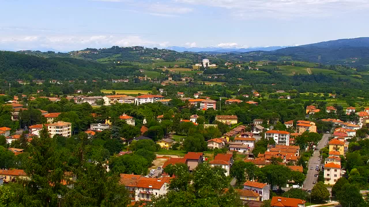 Nova Gorica et Gorizia : Vue Imprenable depuis le Monastère Franciscain de Kostanjevica