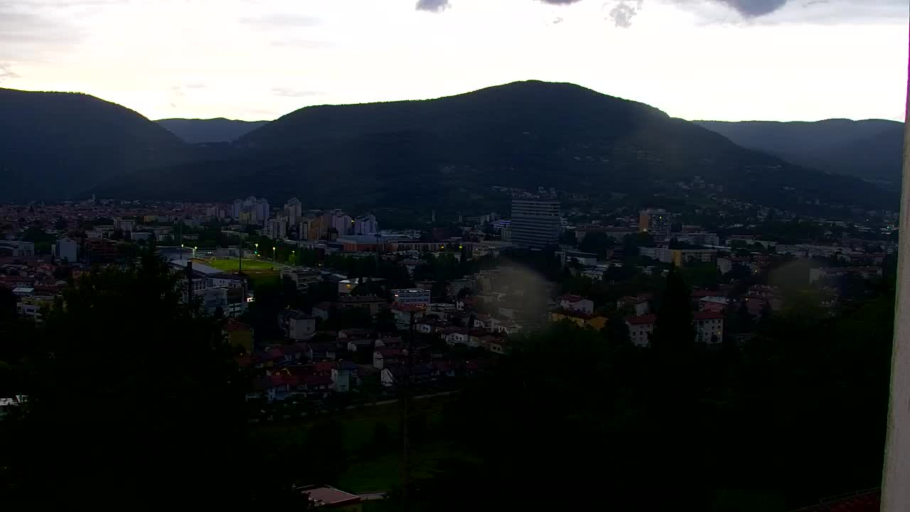 Nova Gorica et Gorizia : Vue Imprenable depuis le Monastère Franciscain de Kostanjevica