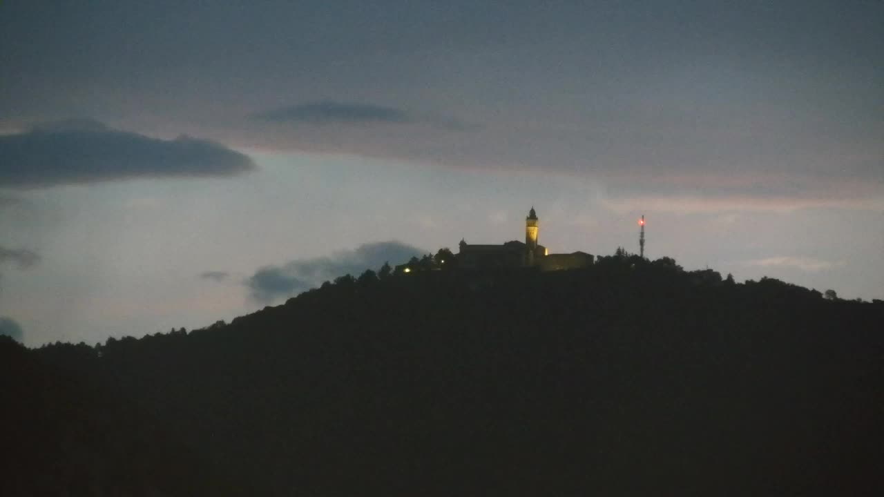 Nova Gorica et Gorizia : Vue Imprenable depuis le Monastère Franciscain de Kostanjevica