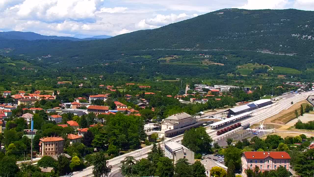 Nova Gorica i Gorica: Prekrasan Pogled iz Franjevačkog Samostana Kostanjevica