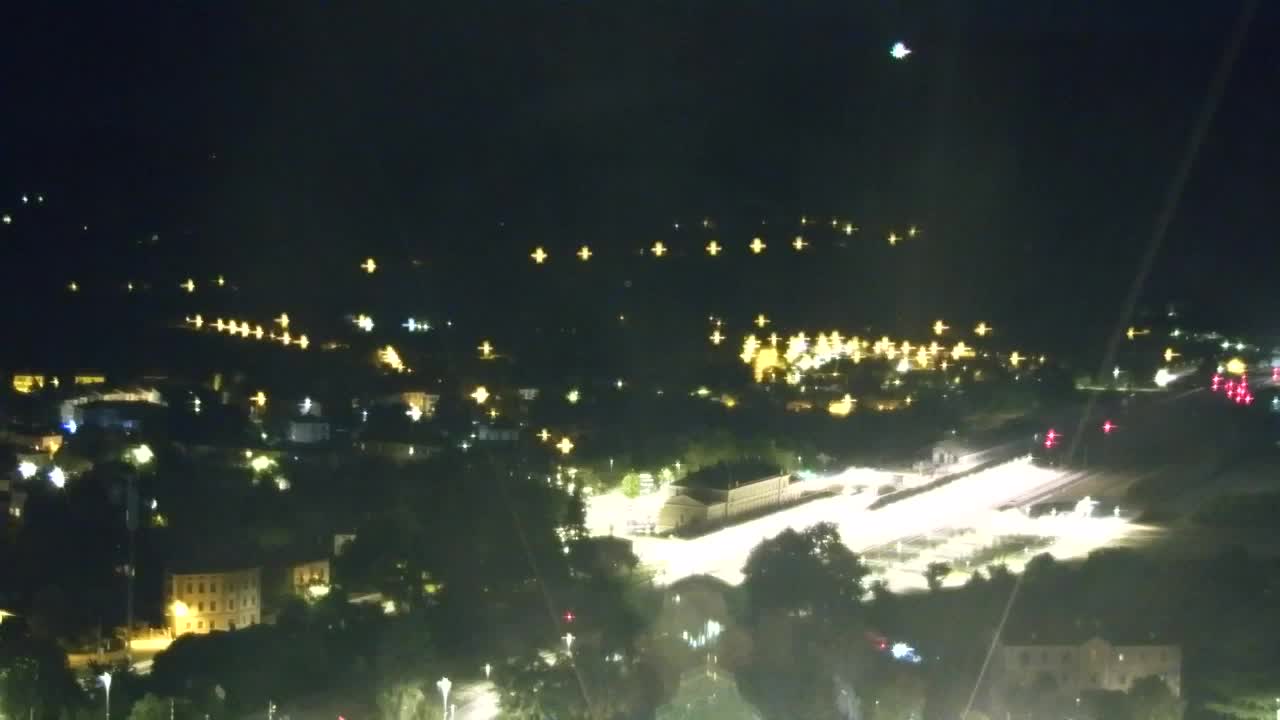 Nova Gorica in Gorica: Čudovit Razgled iz Frančiškanskega Samostana Kostanjevica