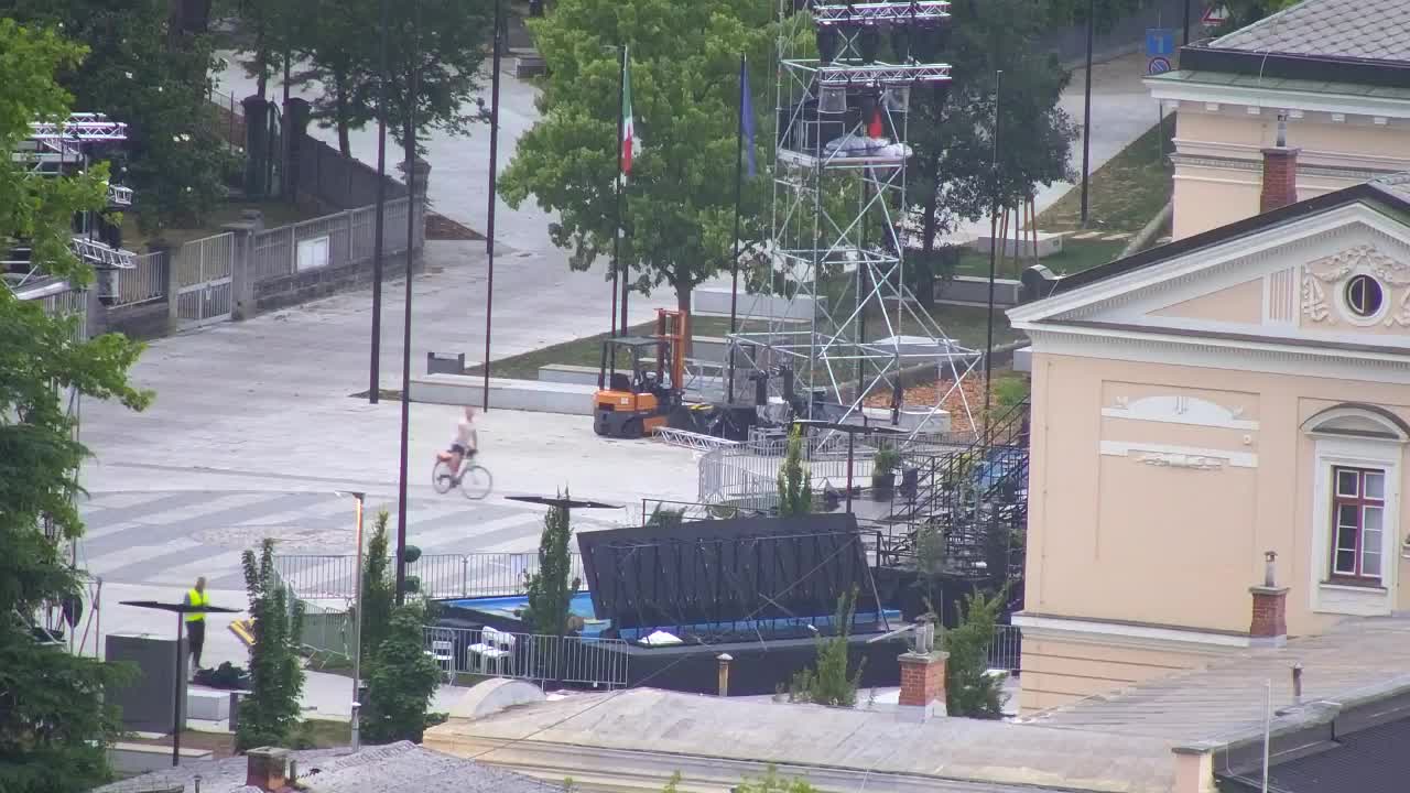 Nova Gorica in Gorica: Čudovit Razgled iz Frančiškanskega Samostana Kostanjevica