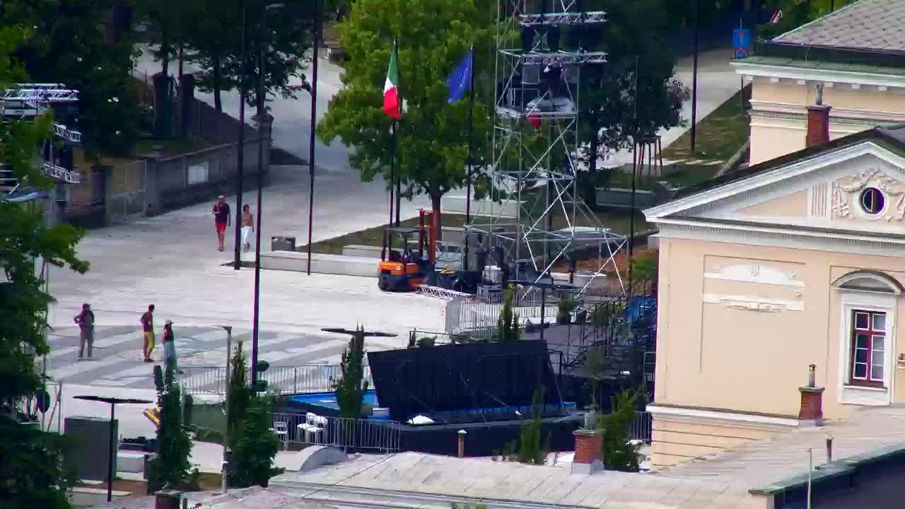 Nova Gorica i Gorica: Prekrasan Pogled iz Franjevačkog Samostana Kostanjevica