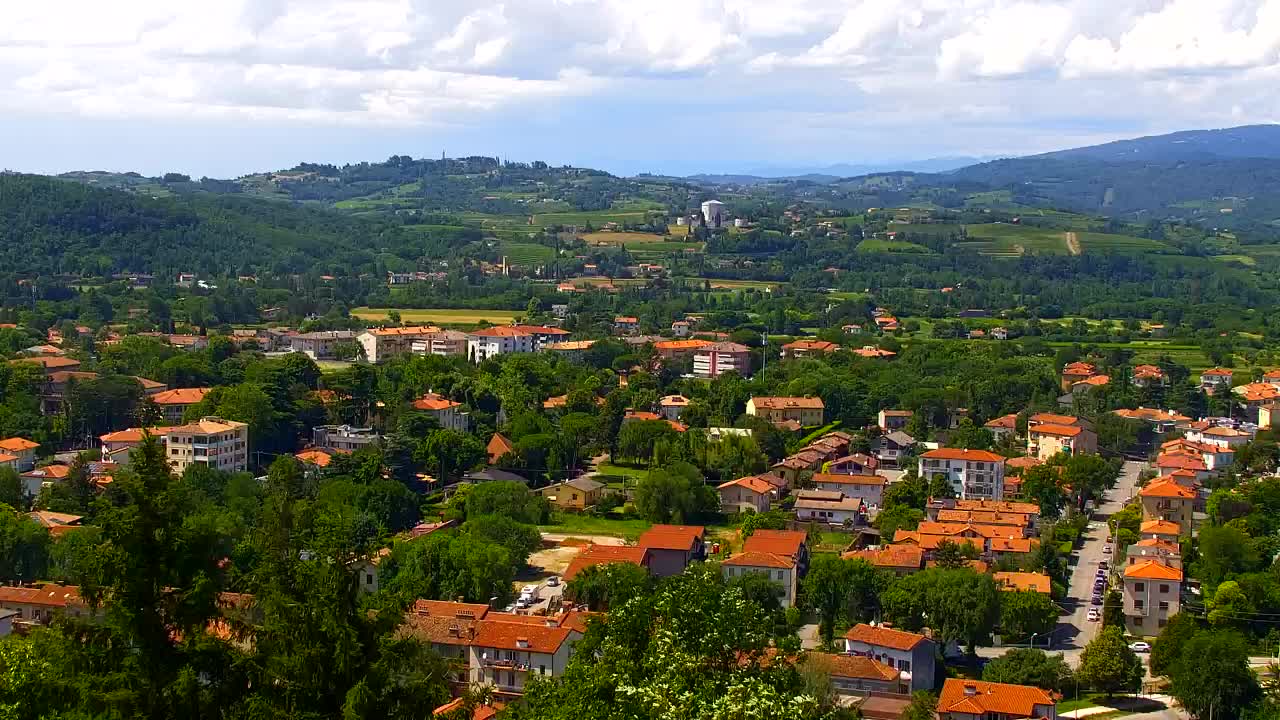 Nova Gorica i Gorica: Prekrasan Pogled iz Franjevačkog Samostana Kostanjevica