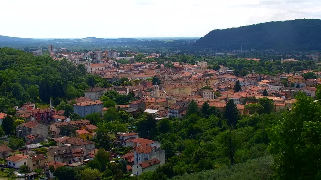 Nova Gorica in Gorica: Čudovit Razgled iz Frančiškanskega Samostana Kostanjevica