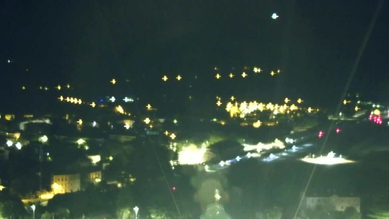 Nova Gorica in Gorica: Čudovit Razgled iz Frančiškanskega Samostana Kostanjevica