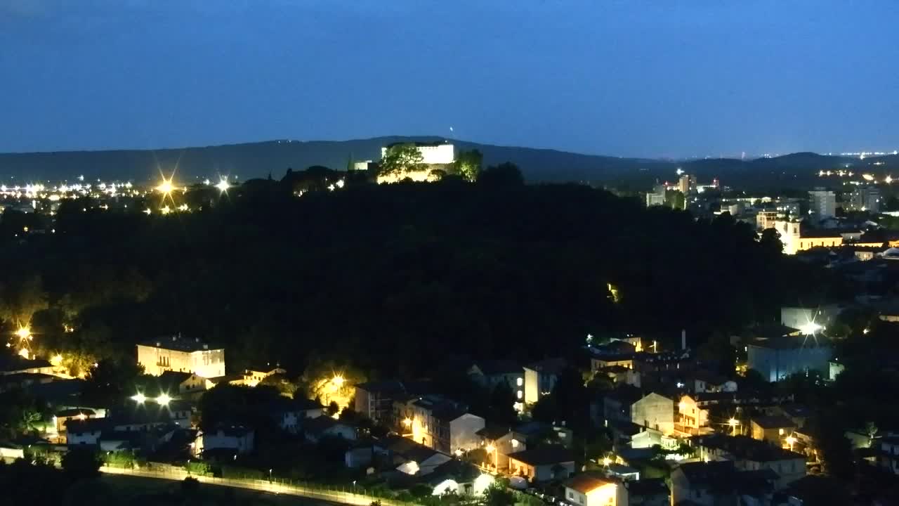 Nova Gorica et Gorizia : Vue Imprenable depuis le Monastère Franciscain de Kostanjevica
