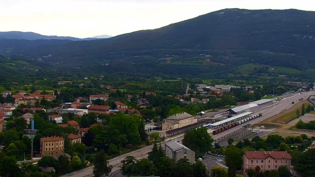 Nova Gorica in Gorica: Čudovit Razgled iz Frančiškanskega Samostana Kostanjevica