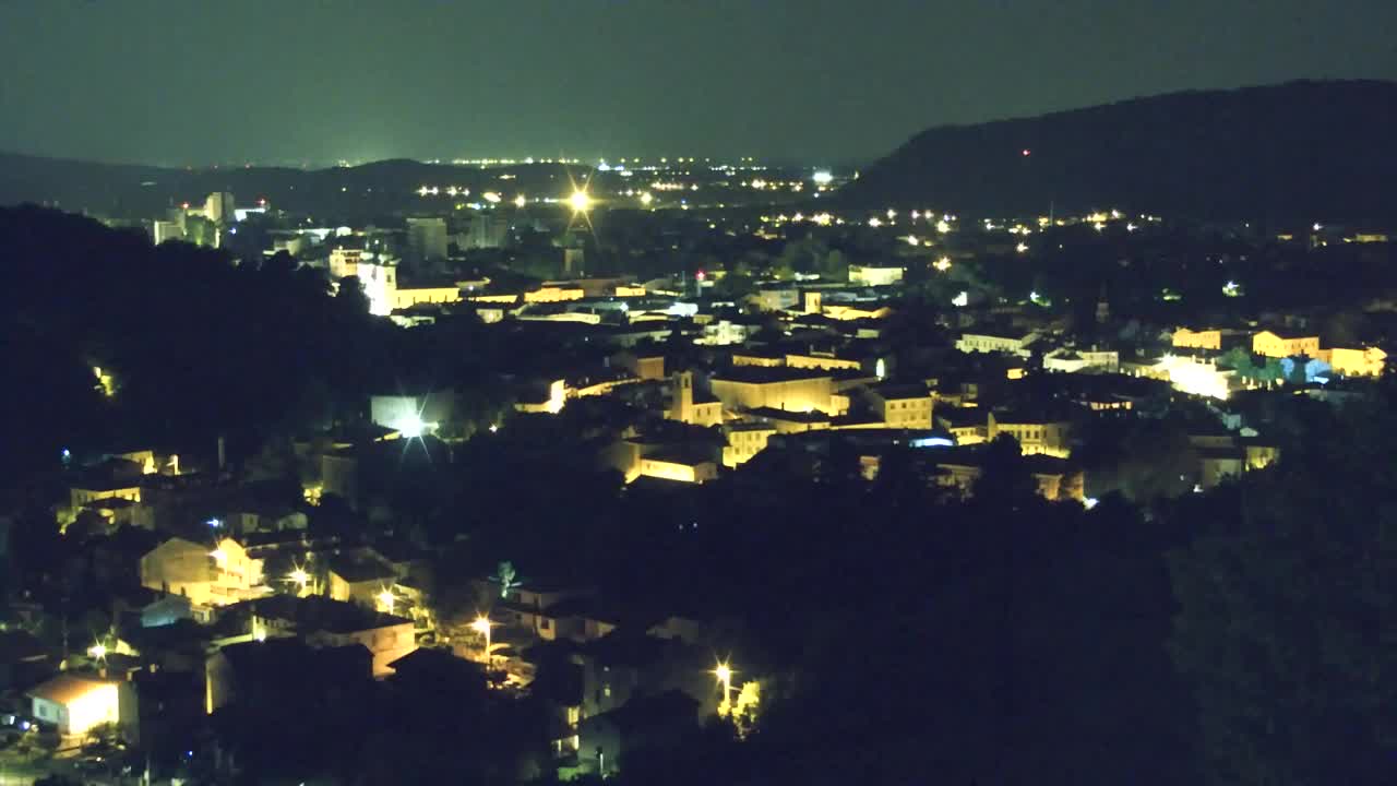 Nova Gorica in Gorica: Čudovit Razgled iz Frančiškanskega Samostana Kostanjevica