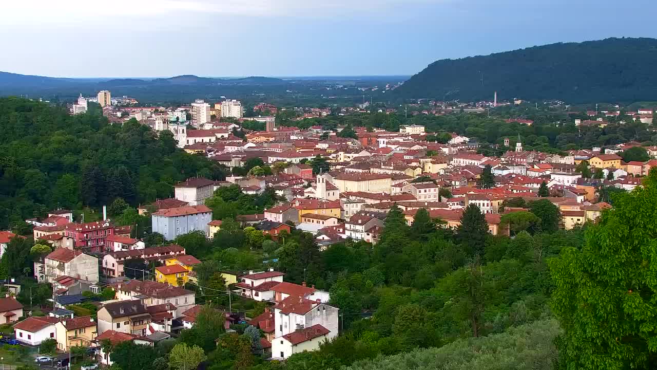 Nova Gorica in Gorica: Čudovit Razgled iz Frančiškanskega Samostana Kostanjevica