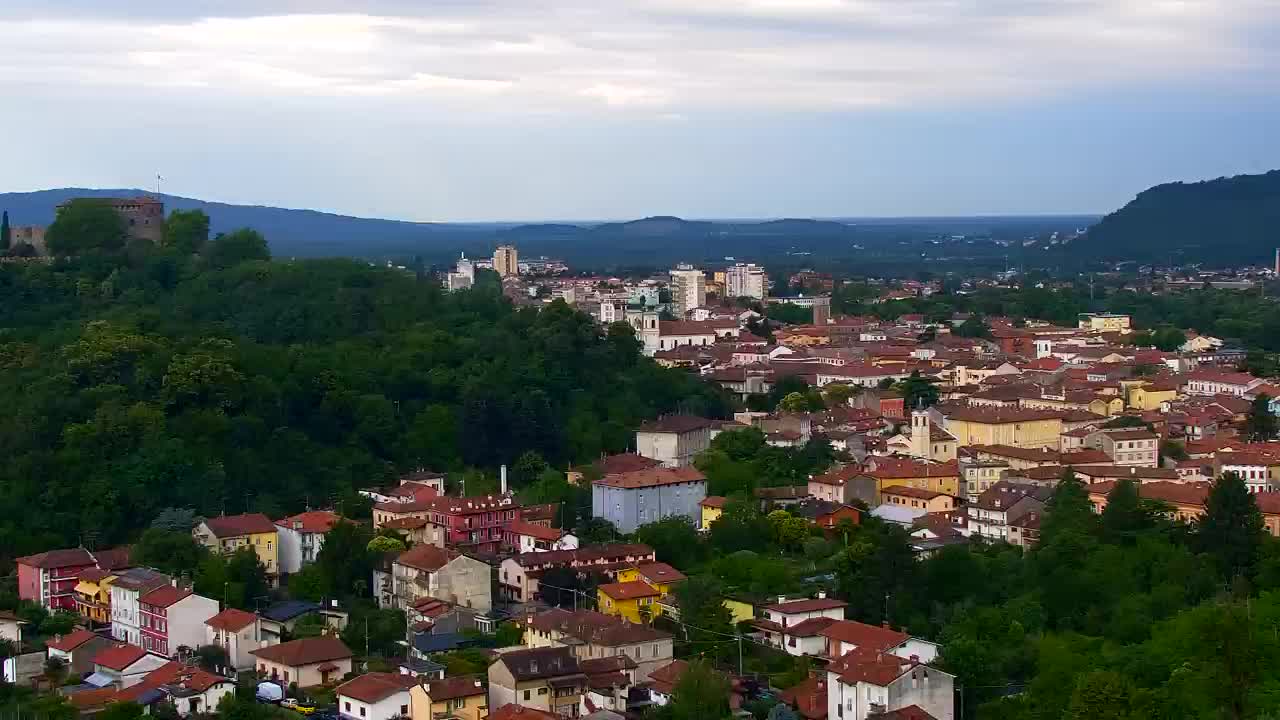 Nova Gorica in Gorica: Čudovit Razgled iz Frančiškanskega Samostana Kostanjevica